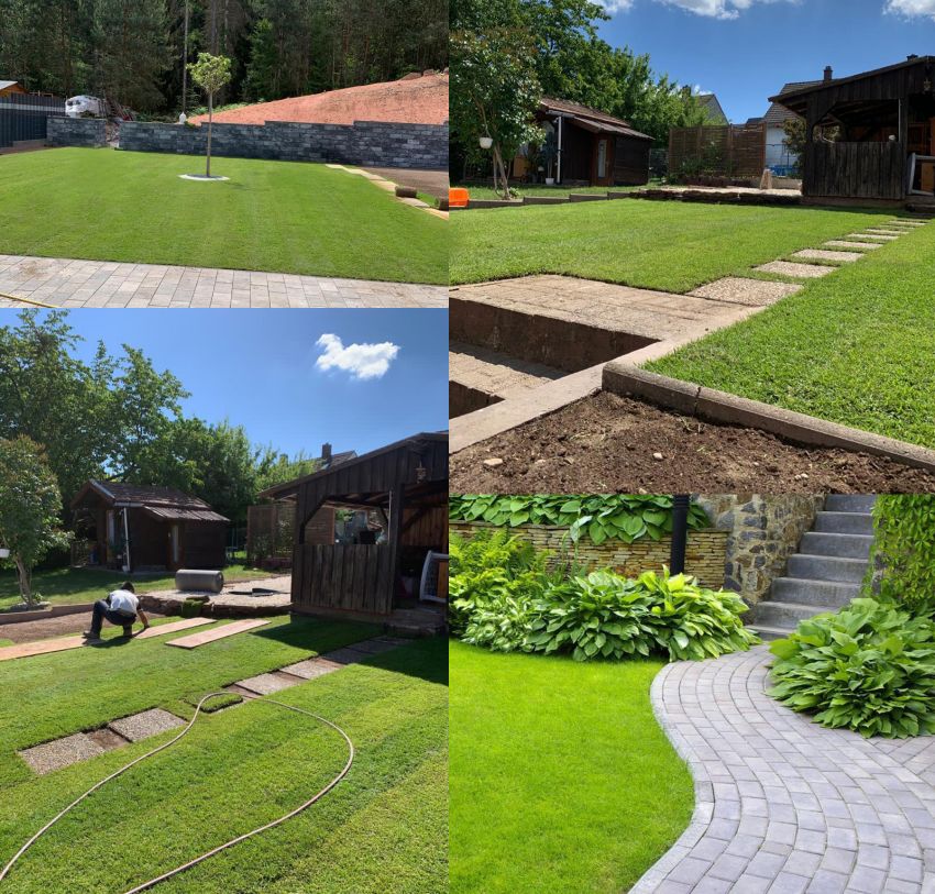 Gartenneuanlage und Renovierung